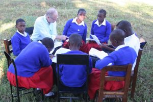 English lesson with trustee